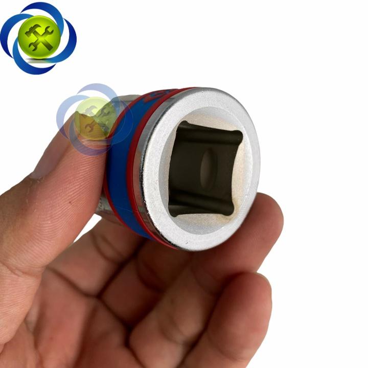 Tuýp 24mm loại 3/4 Kingtony 633024M ngắn 12 cạnh màu trắng