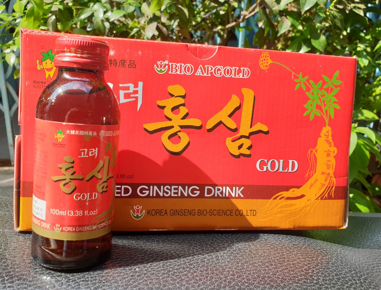 Nước Uống Hồng Sâm Hàn Quốc Bio Apgold