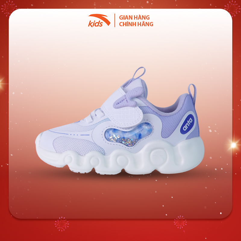 Giày Thể Thao Bé Gái Anta Kids Flash Shoes 3224A0013 Size 23-27