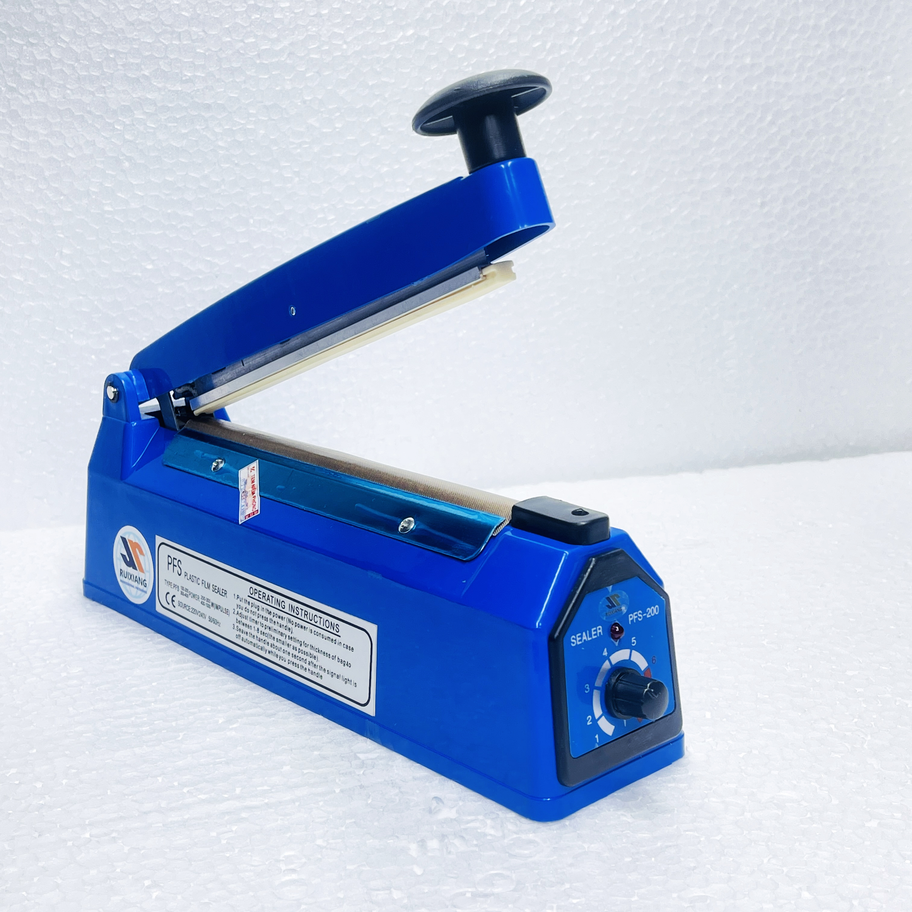 Máy Hàn Túi Nilon Dập Tay Ruixiang FPS-250 – 25cm, Biến Áp Cơ Bền Bỉ - hàng nhập khẩu