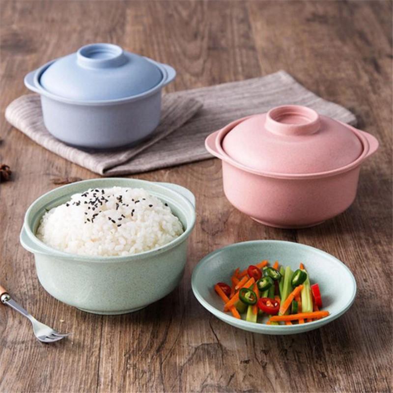 Nồi ăn mì lúa mạch có nắp