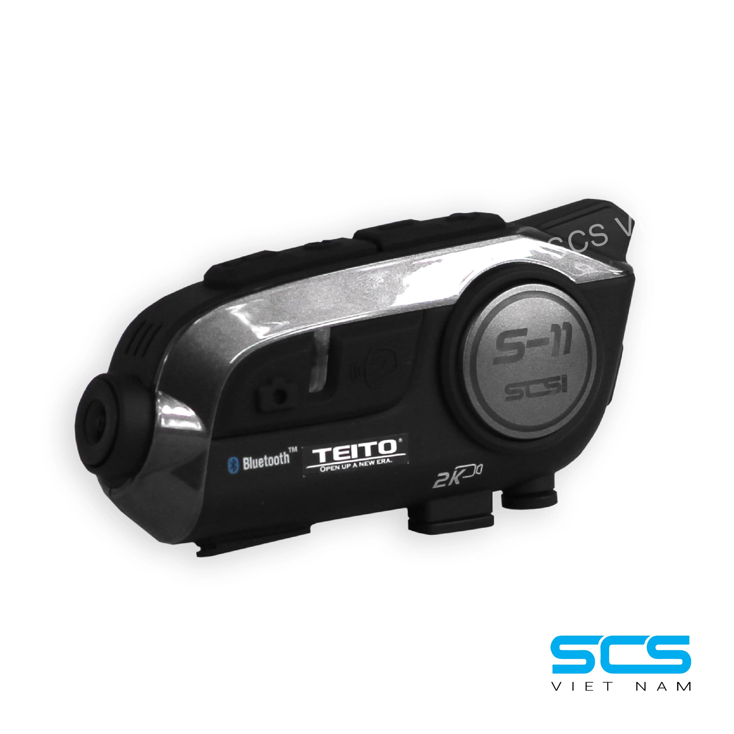 HÀNG CHÍNH HÃNG - Tai Nghe SCS S11 Dành Cho Mũ Bảo Hiểm Tích Hợp Intercom và Camera