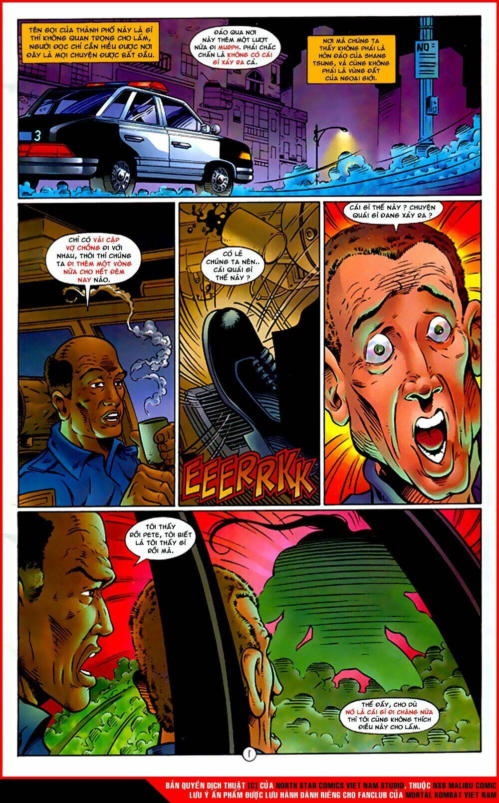 mortal kombat malibu comic chapter 1 2