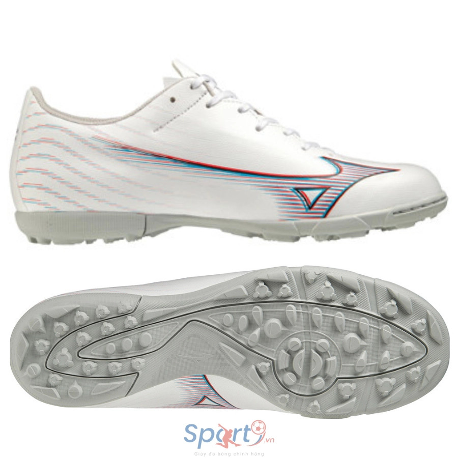 Giày đá bóng Mizuno Alpha α Select AS - P1GD236509 - Xám/Trắng