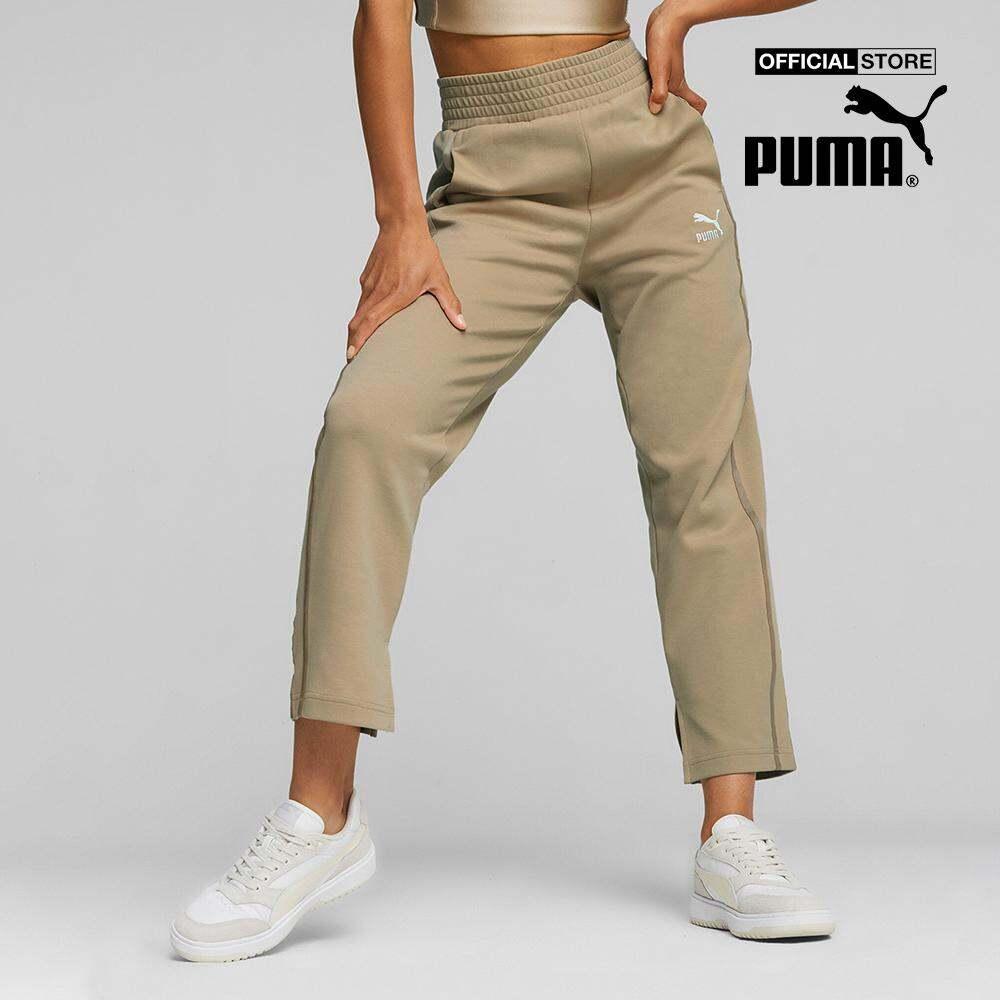 PUMA - Quần dài tập luyện nữ lưng thun T7 621467