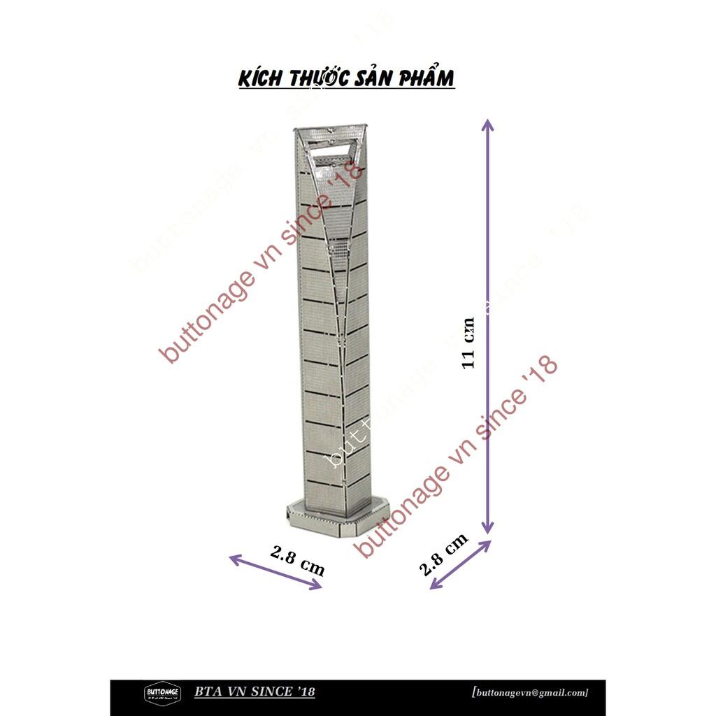 Mô Hình Lắp Ráp 3d Tòa tháp Trung Tâm Tài Chính Thượng Hải