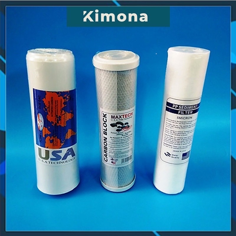 Bộ lõi lọc nước kg số 1, 2, 3