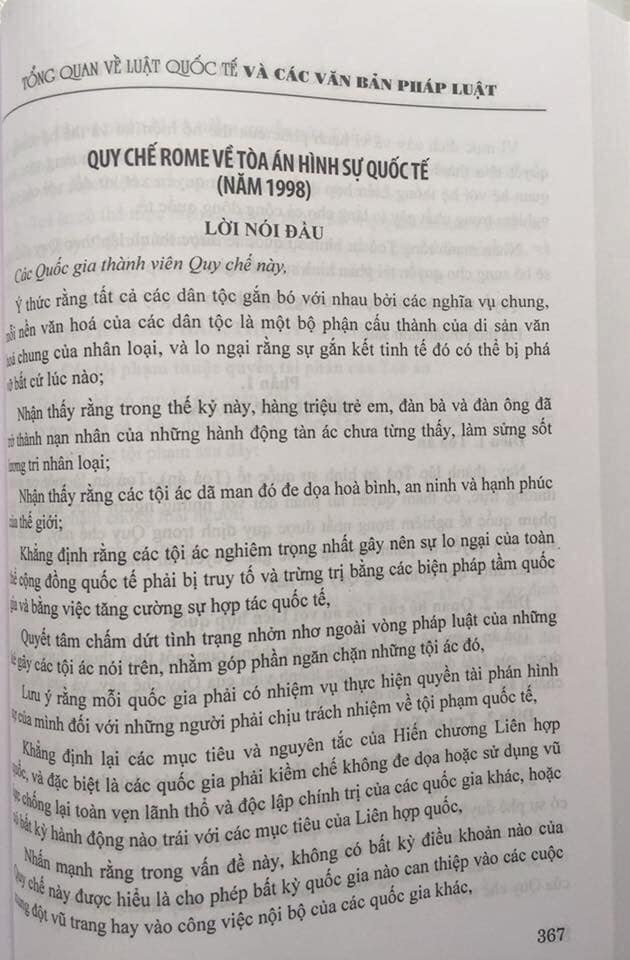 Tổng Quan Về Luật Quốc Tế Và Các Văn Bản Pháp Luật