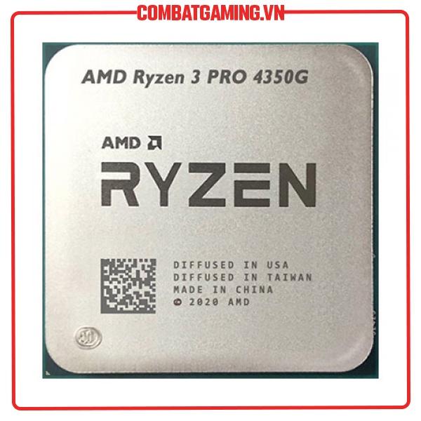 Bộ Vi Xử Lý CPU AMD RYZEN 3 PRO 4350G MPK (No Box, CPU+Tản Wraith Stealth) - Hàng Chính Hãng AMD VN