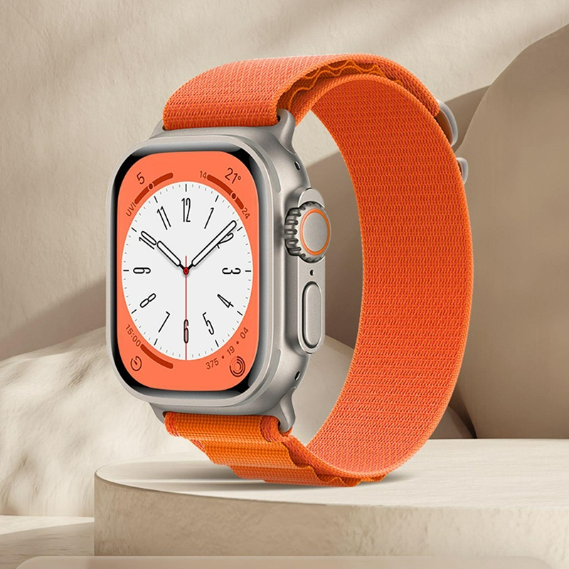 Dây Đeo Thay Thế Bằng Vải Ren Sport Cho Đồng Hồ Thông Minh Apple Watch Ultra 49mm Series 8 7 6 5 4 3 Size 38/40/41/42/44/45 mm- Hàng Chính Hãng