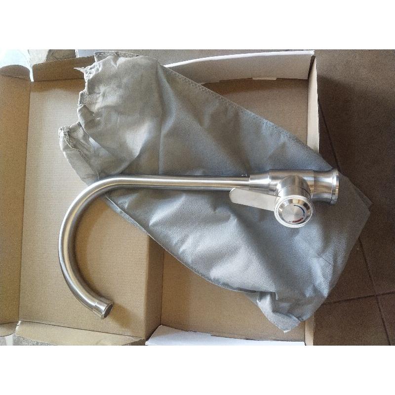 Lavabo nóng lạnh inox 304 cao cấp
