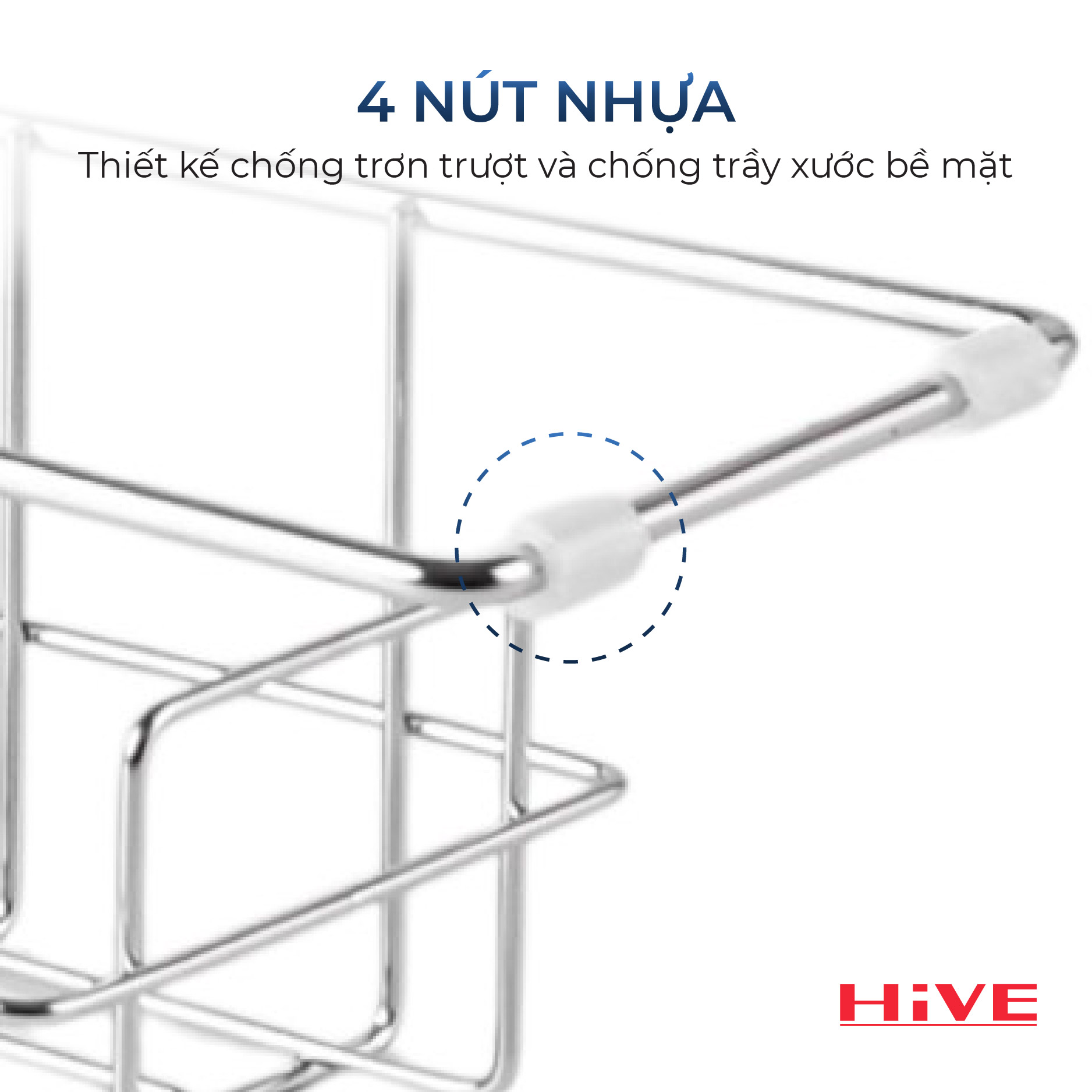 Kệ Để Dụng Cụ Rửa Bát Gác Ngang Bồn Rửa Bát HiVE SMALL Cao Cấp