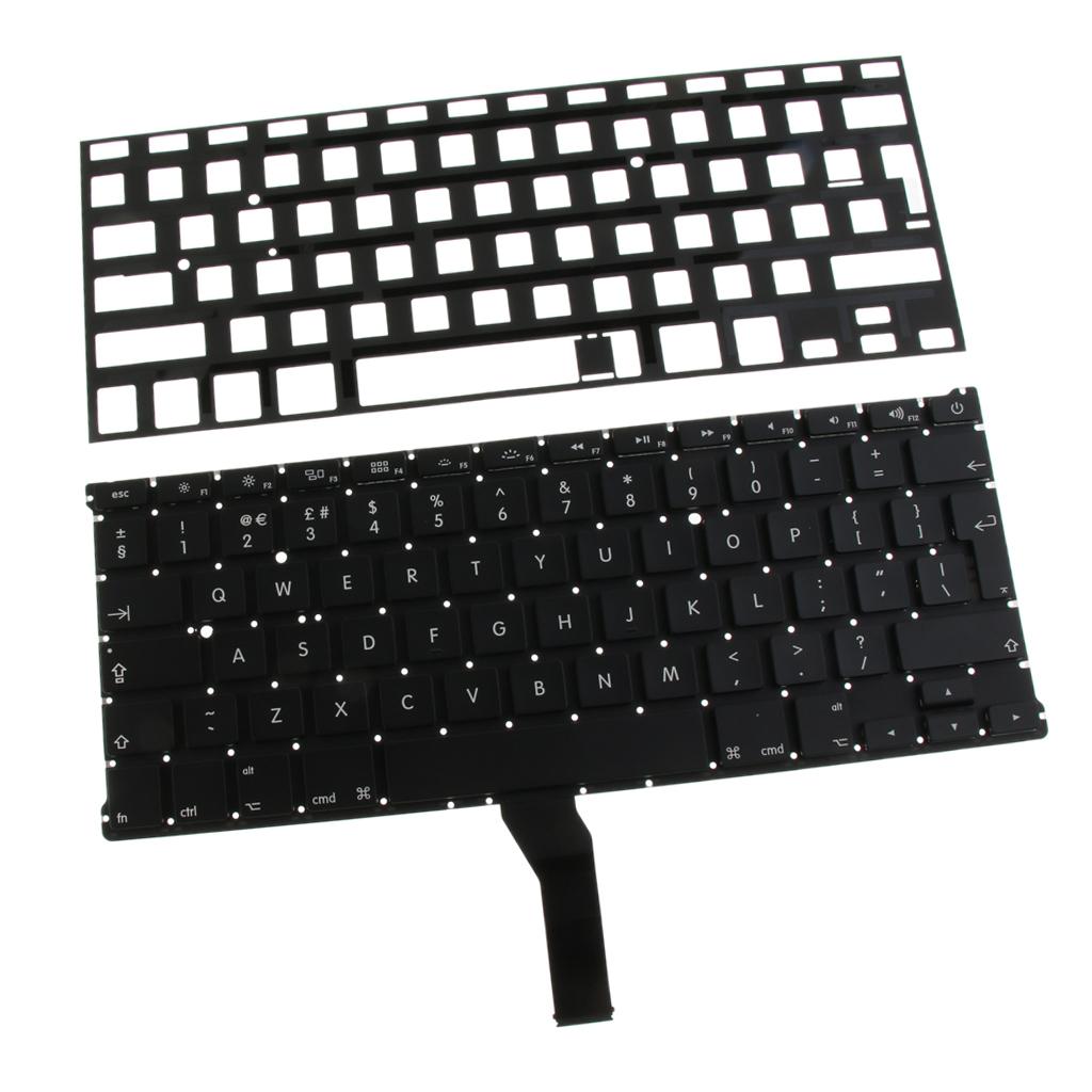 For  Air A1369 2011 A1466 2012-2015 US Layout Keyboard with Backlight