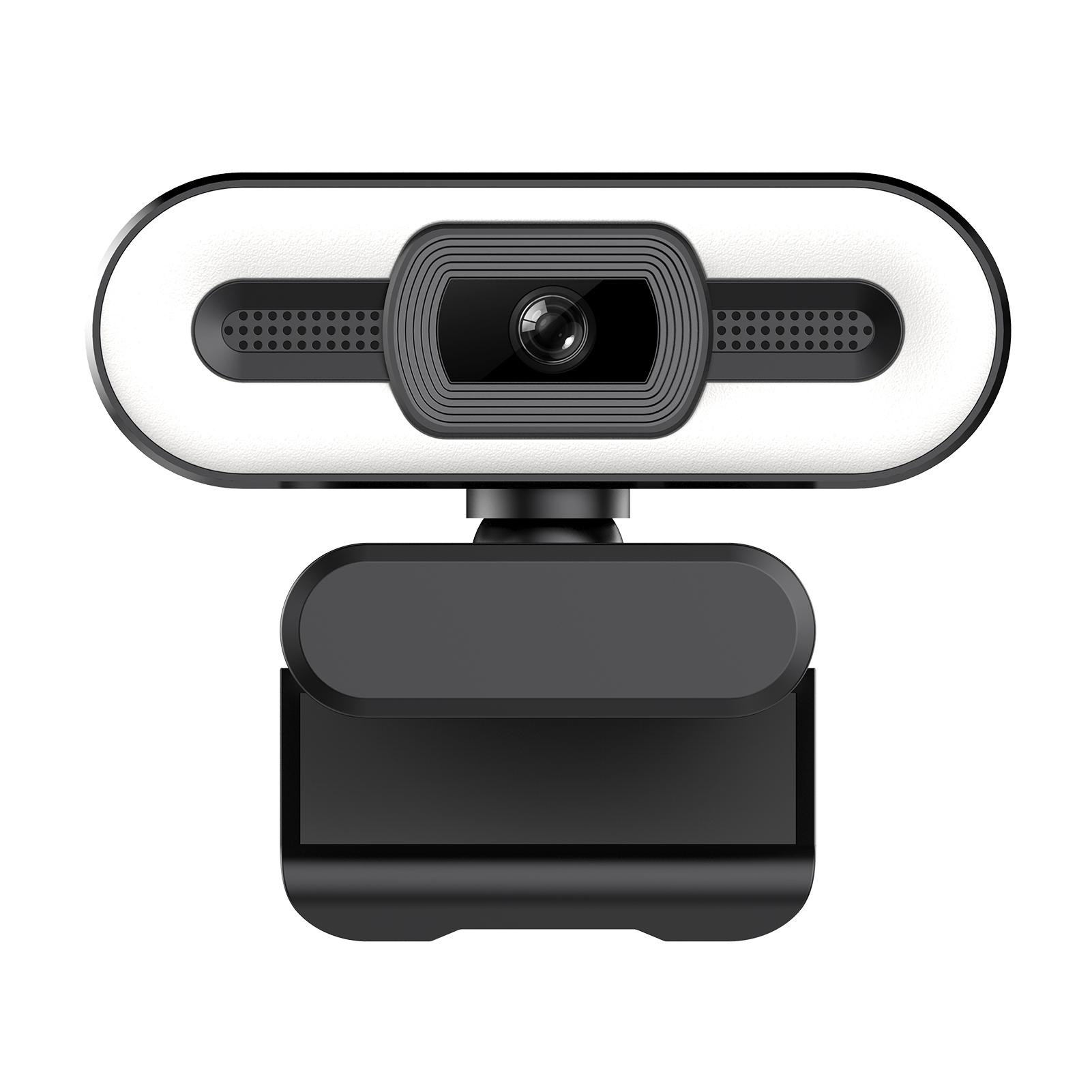 Webcam USB với đèn chiếu sáng ho Hội nghị truyền hình trực tuyến cuộc gọi video trực tuyến