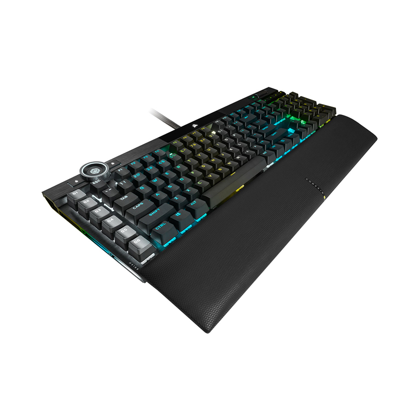 Bàn Phím Có Dây Corsair K100 BLK RGB | OPX RF/MX SPEED - Hàng Chính Hãng