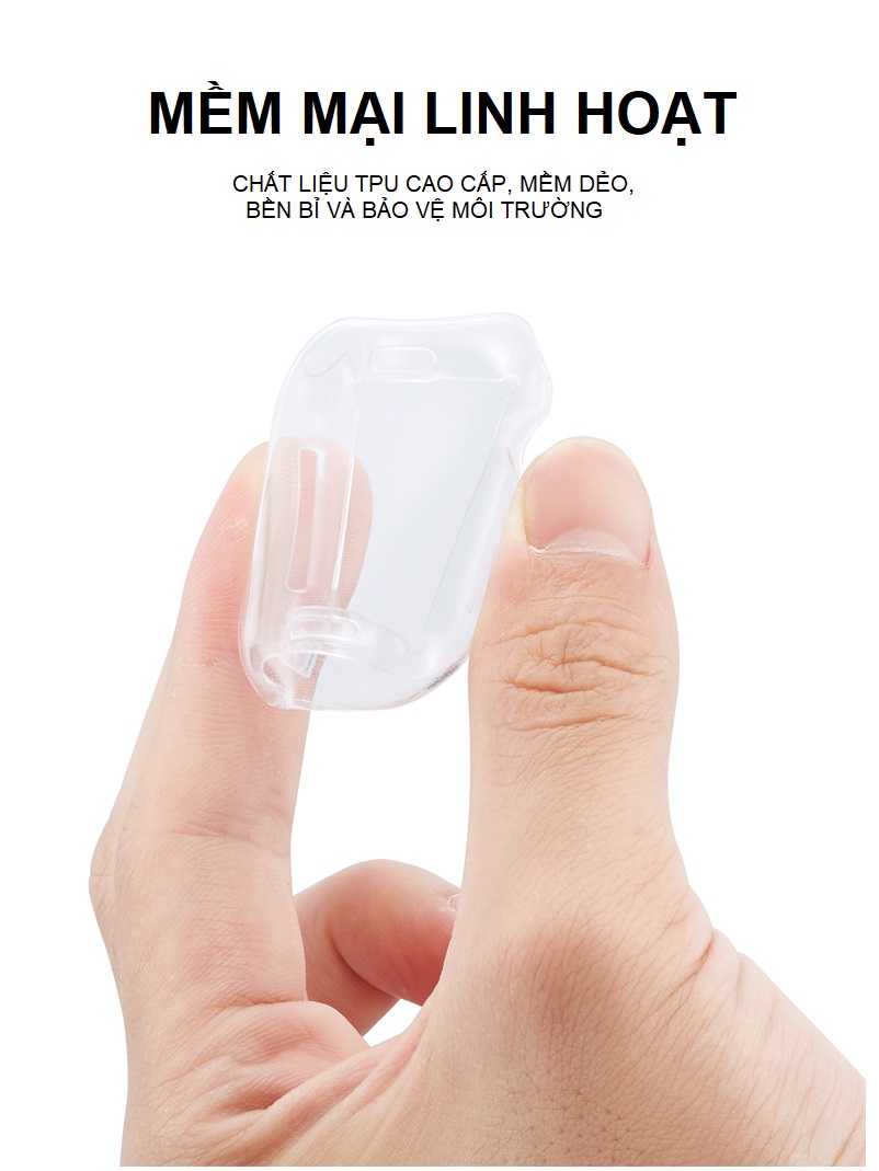 Bộ 2 Case Ốp Dẻo Silicon Dành Cho Apple Watch 44mm Series 4