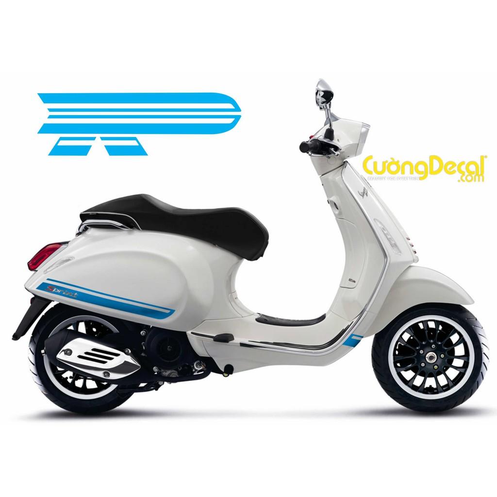 Decal tem xe Vespa Sprint - Primavera Sport Line 001