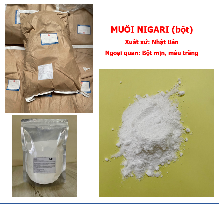 20kg Muối NIGARI Nhật Bản tạo đông đậu hũ, đậu phụ (Made in Japan)