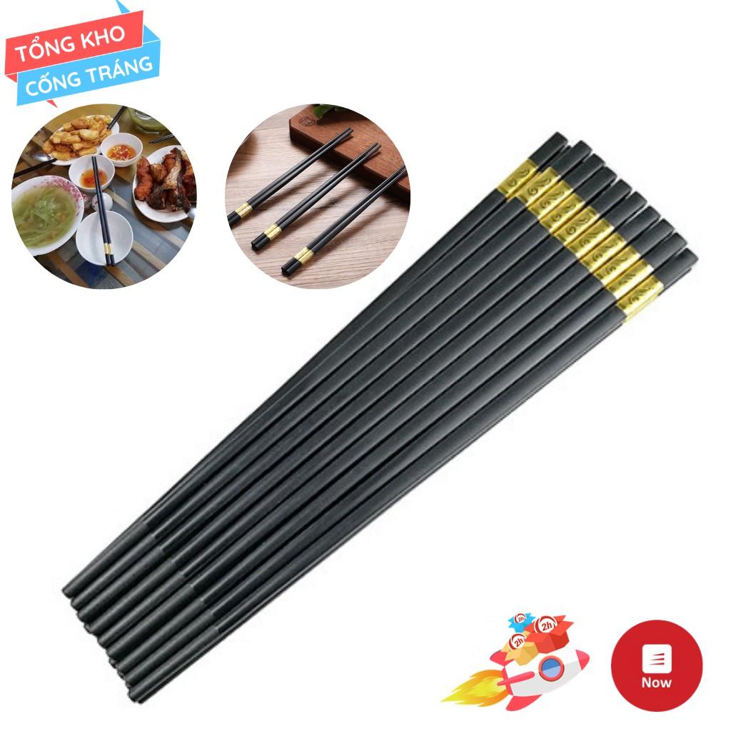 Hộp 10 Đôi Đũa Hàn Quốc Hàng Cao Cấp ️Bền Đẹp Và Sang Trọng️