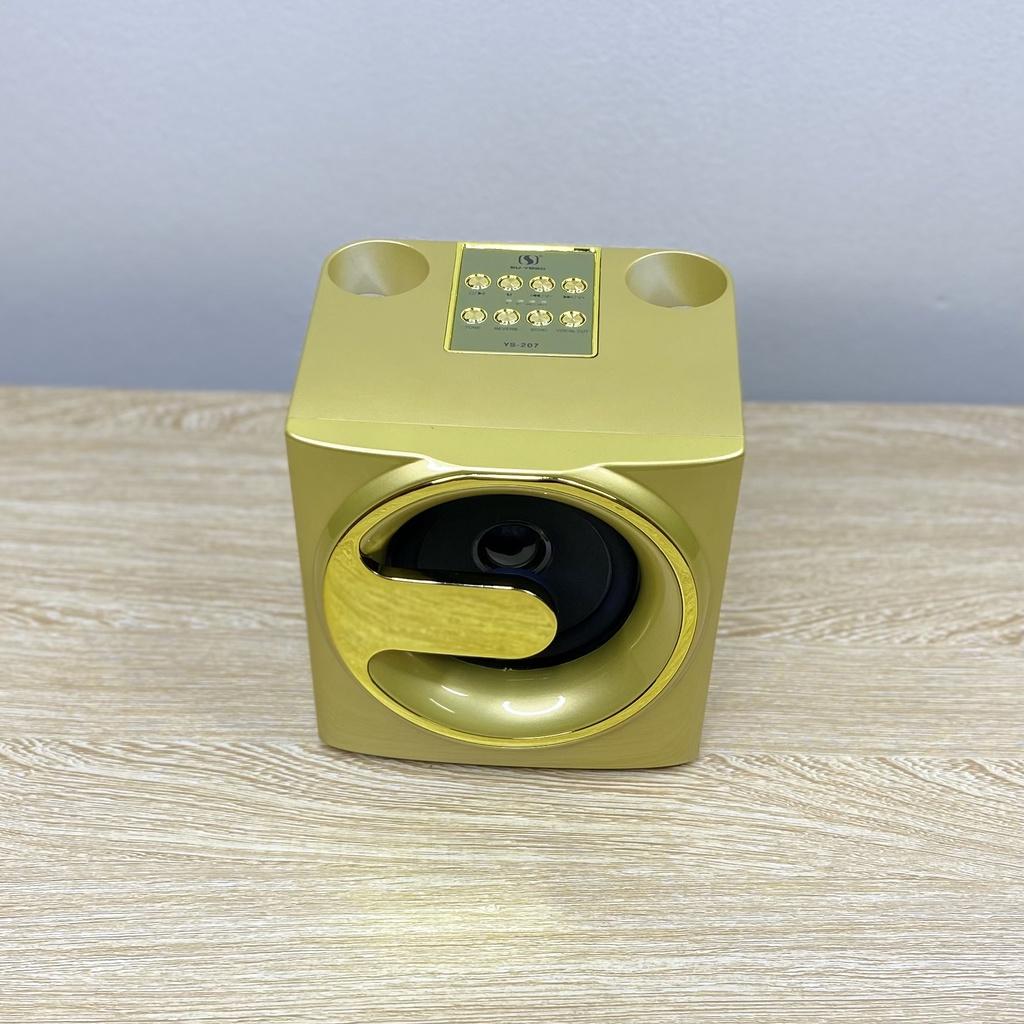 Loa Karaoke Bluetooth YS-207 Kèm 2 Micro Không Dây