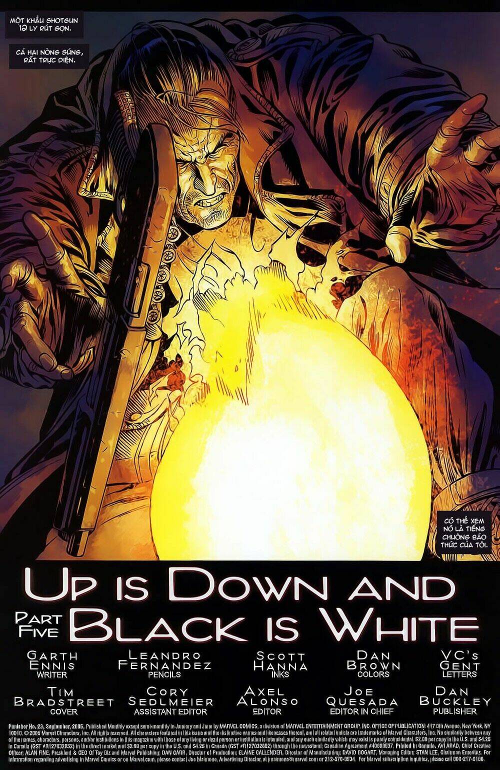 the punisher: trên là dưới & trắng là đen chapter 5 4