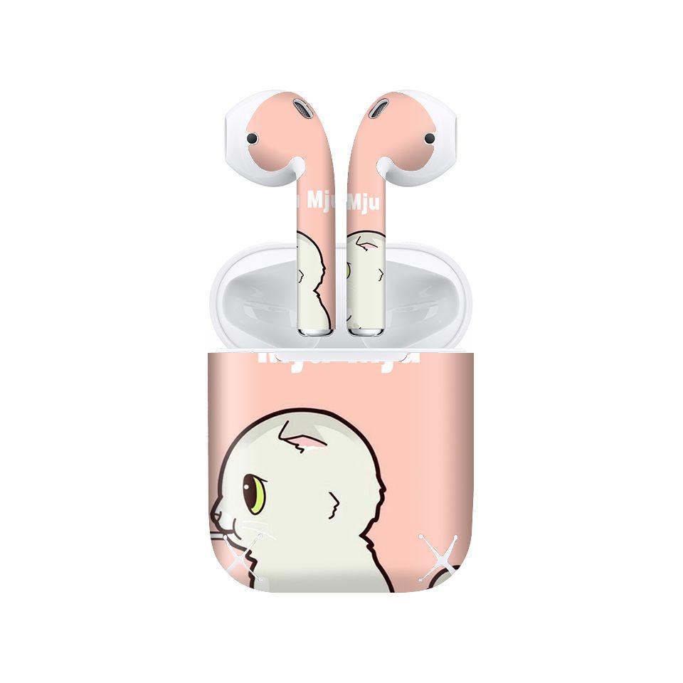 Miếng dán skin cho AirPods in hình thiết kế - atk092 (AirPods ,1 2, Pro, TWS, i12)