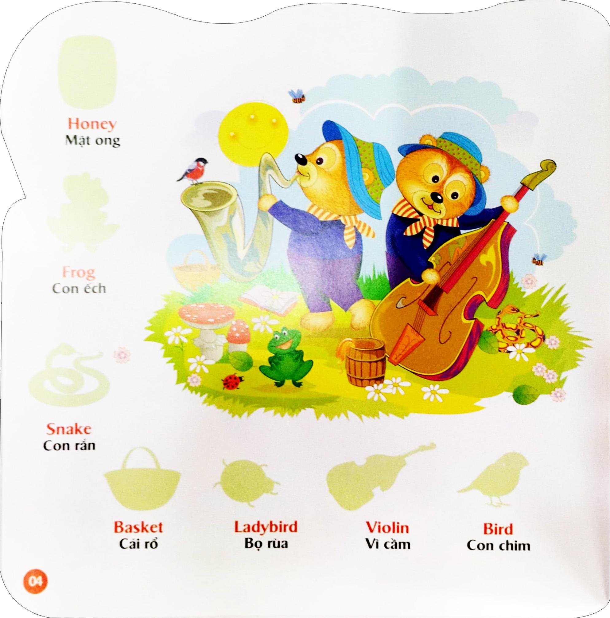 Sticker - Bóc Dán Hình Thông Minh - Song Ngữ Anh-Việt - Tập 2