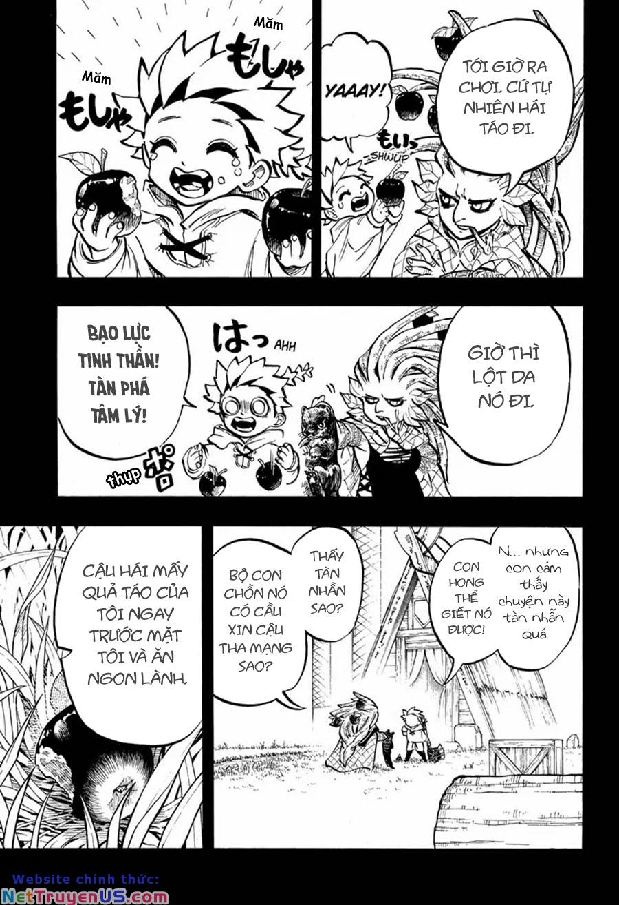 gill: "không ai có thể đánh bại ta khi ta dùng rìu!" chapter 13 5