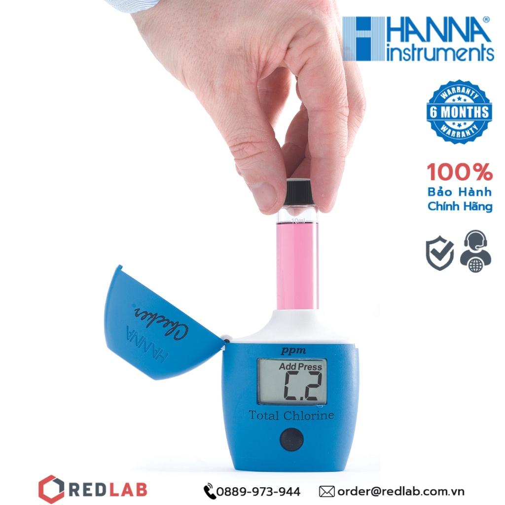 Checker đo Clo tổng trong nước Hanna HI711 bảo hành 6 tháng | Máy đo Cl2 trong nước