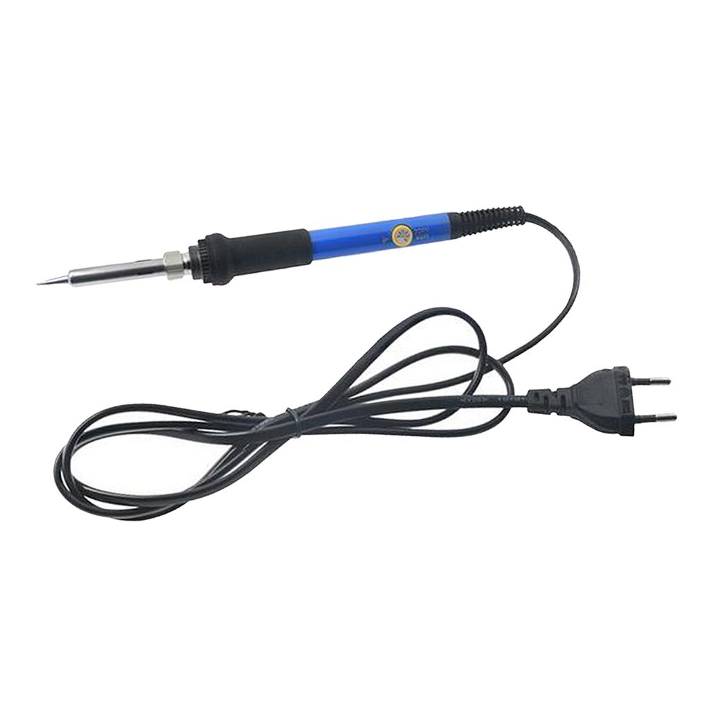 60W Adjustable Temperature Electric Welding Soldering Iron Tool 220V