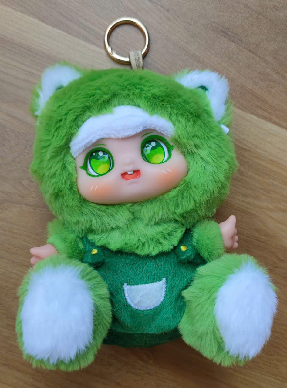 Blindbox Nooki Zoo Party V2 XANH - Tổng hợp bộ sưu tập BLind box baby three, kim mon, manchao, thỏ thị trấn migo baby three 12 con giáp, animal dễ thương (MẪU MÀU NHƯ HÌNH))
