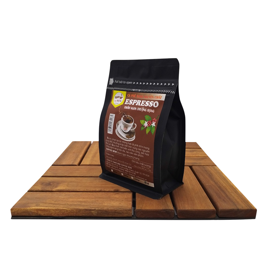 Cà Phê Rang Mộc Nguyên Chất - ESPRESSO - Hương Thanh Thoát, Hậu Đậm, Vị Đắng Nhẹ - Pha Máy Hoặc Pha Phin - Coffee New