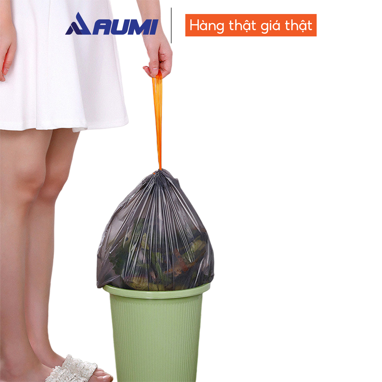 Túi rác tự đóng gói sử dụng cho thùng rác Joybos 14L và 15L