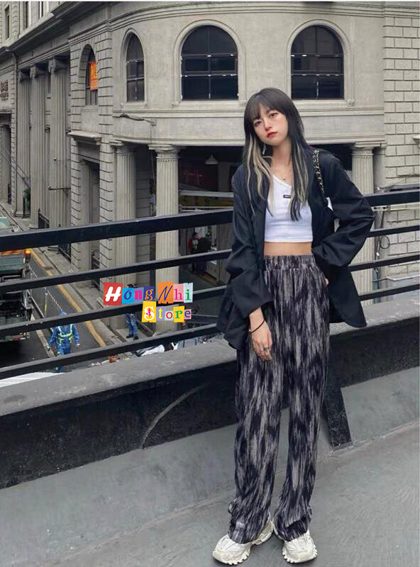 Quần Thun Dài Ống Rộng, Jogger 3D Ống Suông Ulzzang Unisex Dáng Rộng - MM