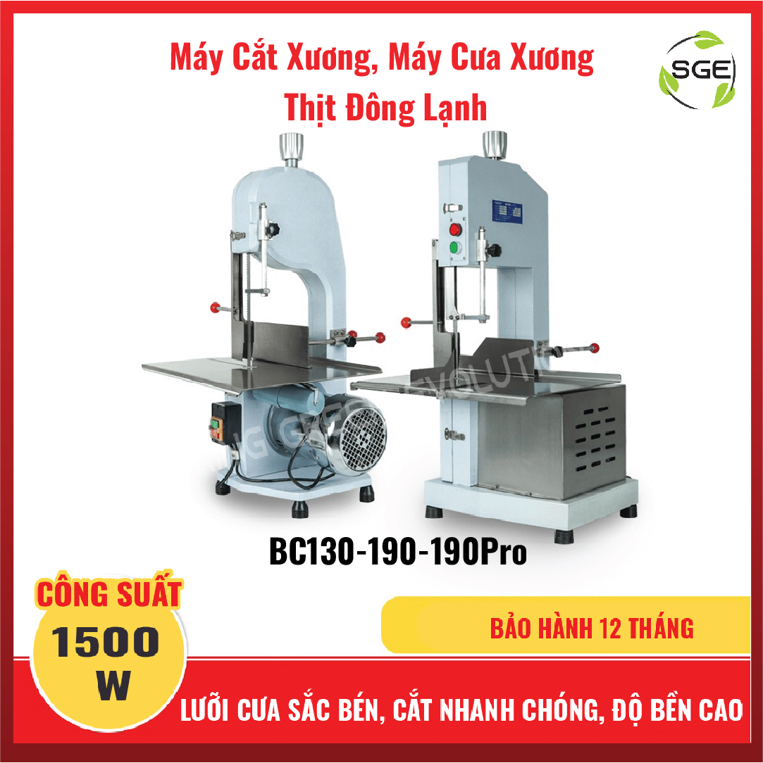 Máy Cắt Xương, Máy Cưa Xương, Máy Thái Xương, Máy Cắt Thịt Đông Lạnh BC130 Tốt Nhất Thị Trường. Hoạt Động Công Suất Cao 24/7, Dễ Vận Hành, Tiết Kiệm Điện Năng, Hàng Nhập Khẩu Cao Cấp