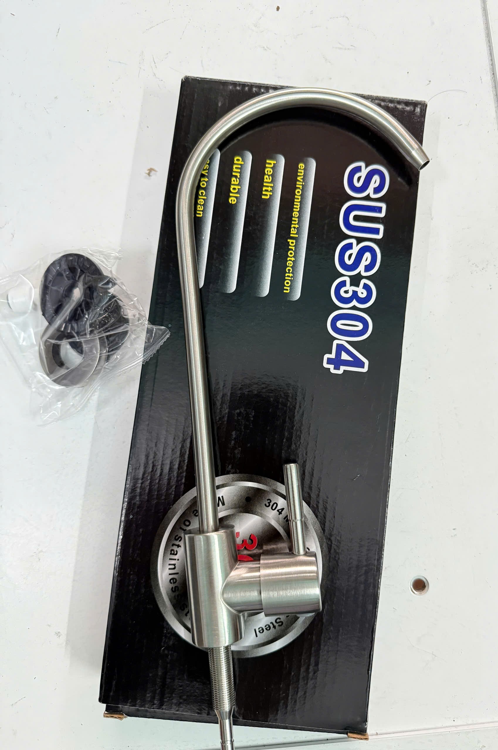 Vòi máy lọc nước 304 - chất liệu Inox 304 cao cấp