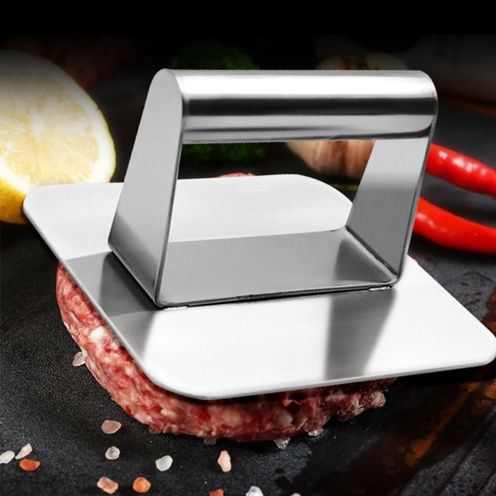 Burger Press Hamburger Sandwich Meat Patty Smasher Maker for Sandwich Steaks