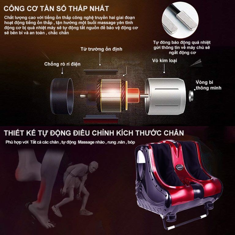 Massager chân Hàn quốc
