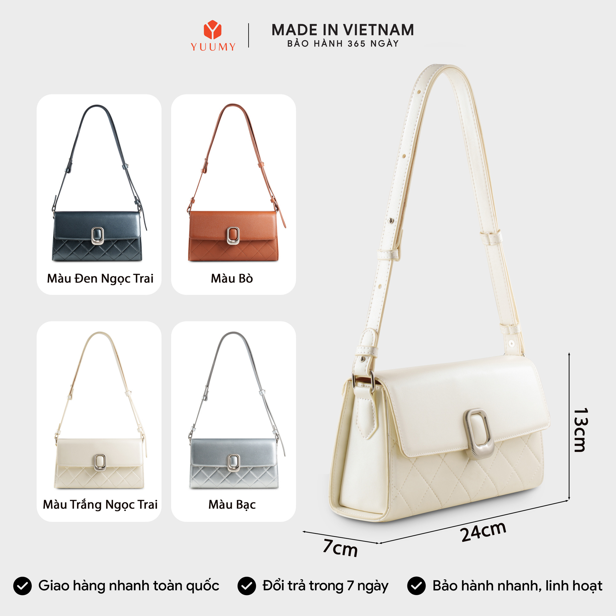 Túi đeo vai nữ YUUMY YN329