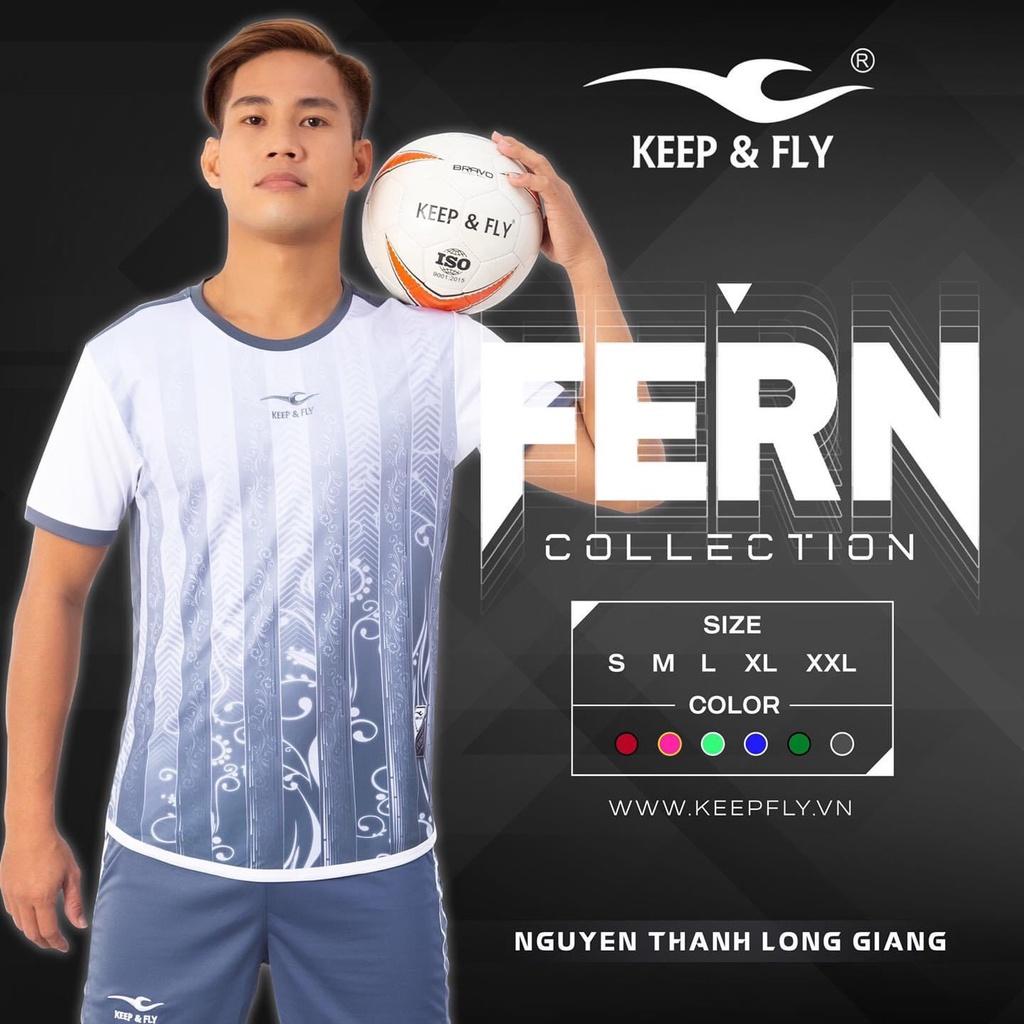 Bộ Bóng Đá Không Logo Keep &amp; Fly FERN - Thấm hút tốt, thoải mái, mềm mại