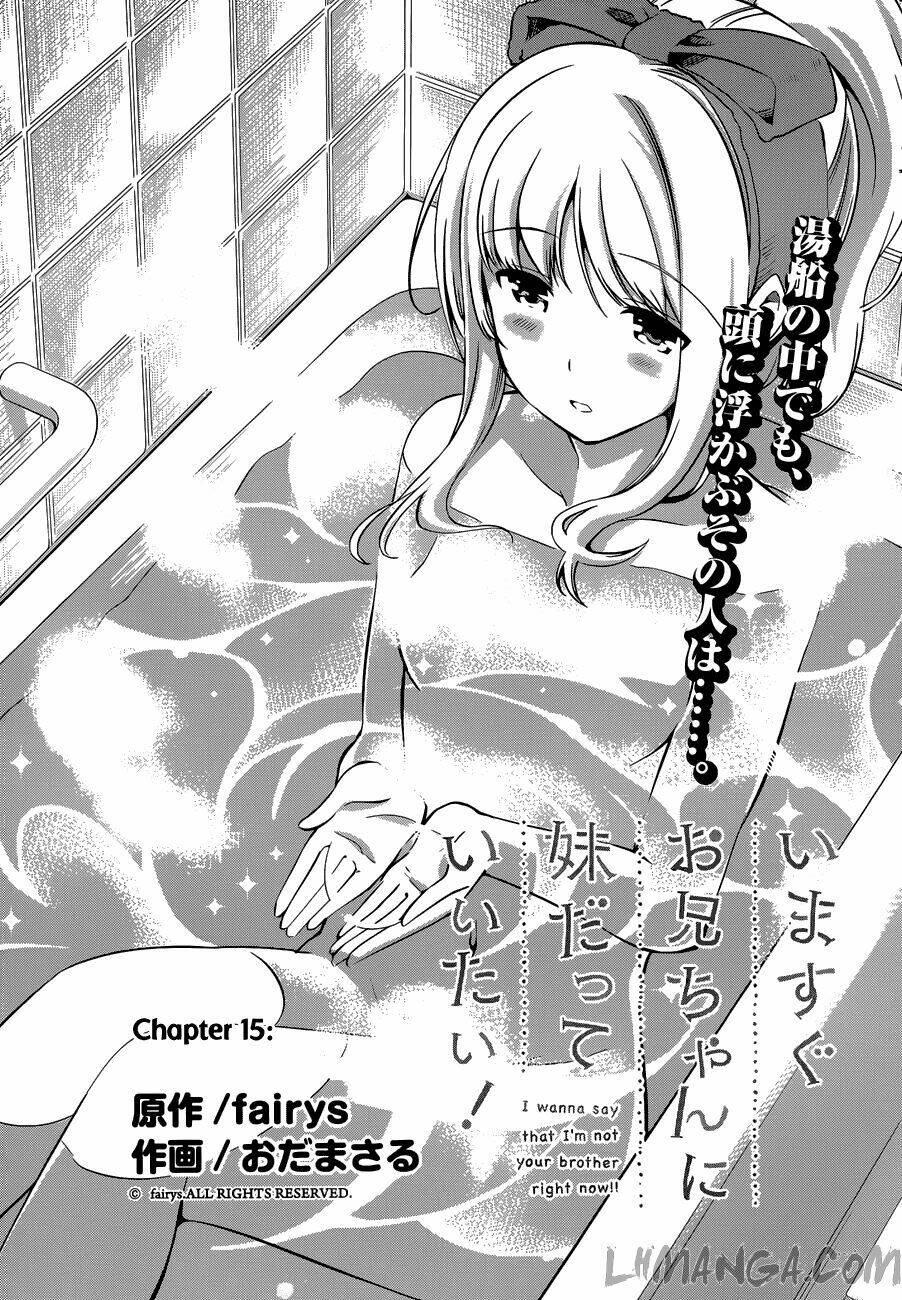 imasugu oniichan ni imouto datte iitai chapter 15 2