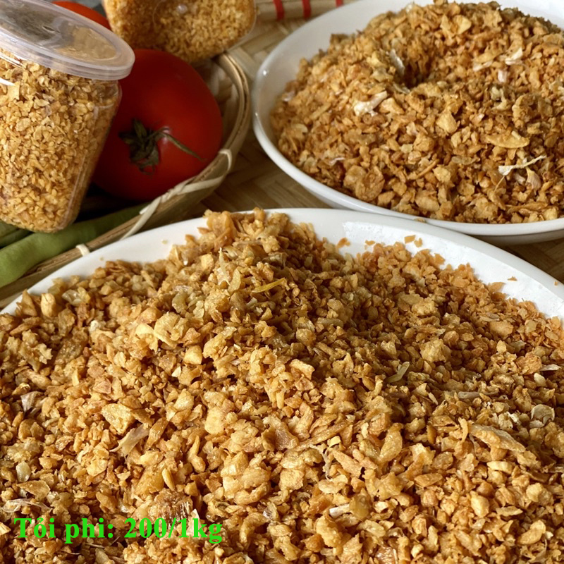 Tỏi Phi Sạch Ông Bốn - Thơm, Giòn, Nguyên Chất 100%