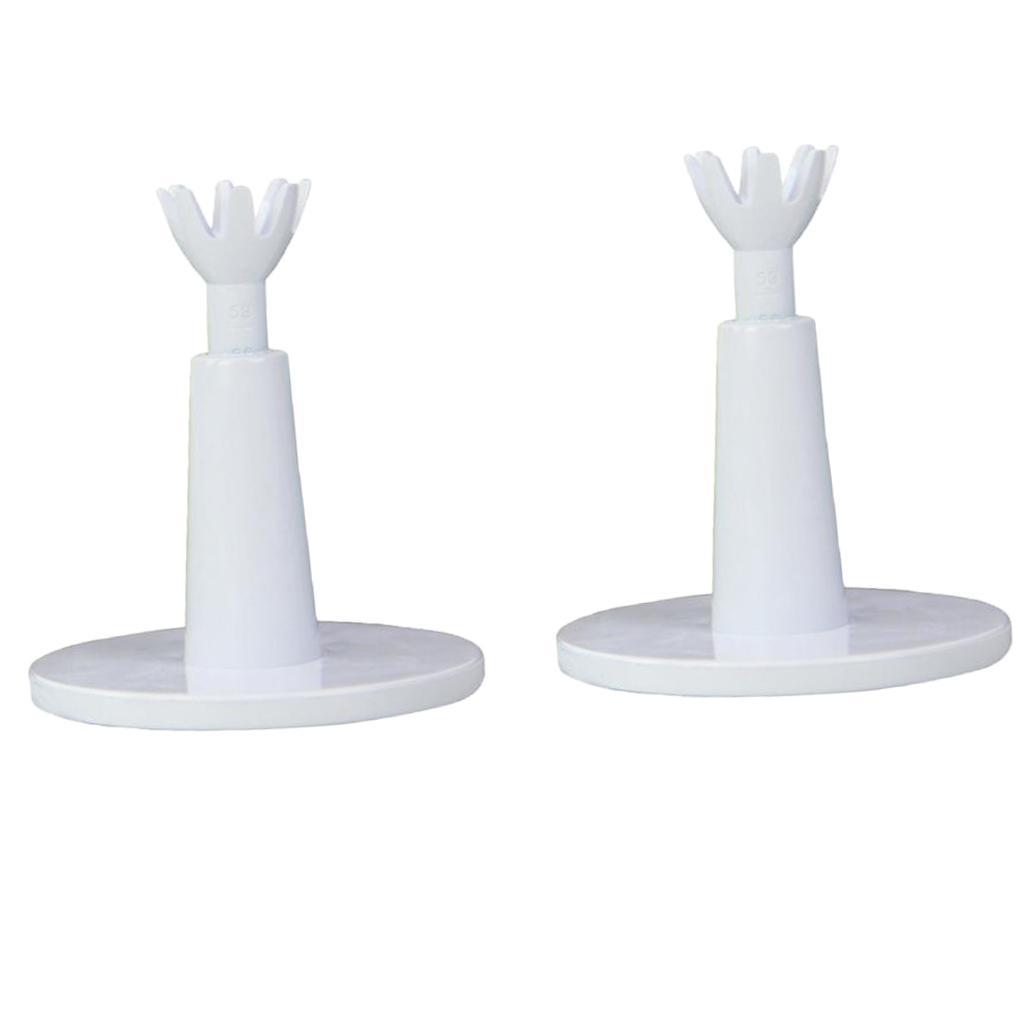 2X Rubber Golf Tees Holder for Golf Driving Range Tee Practice Accessories