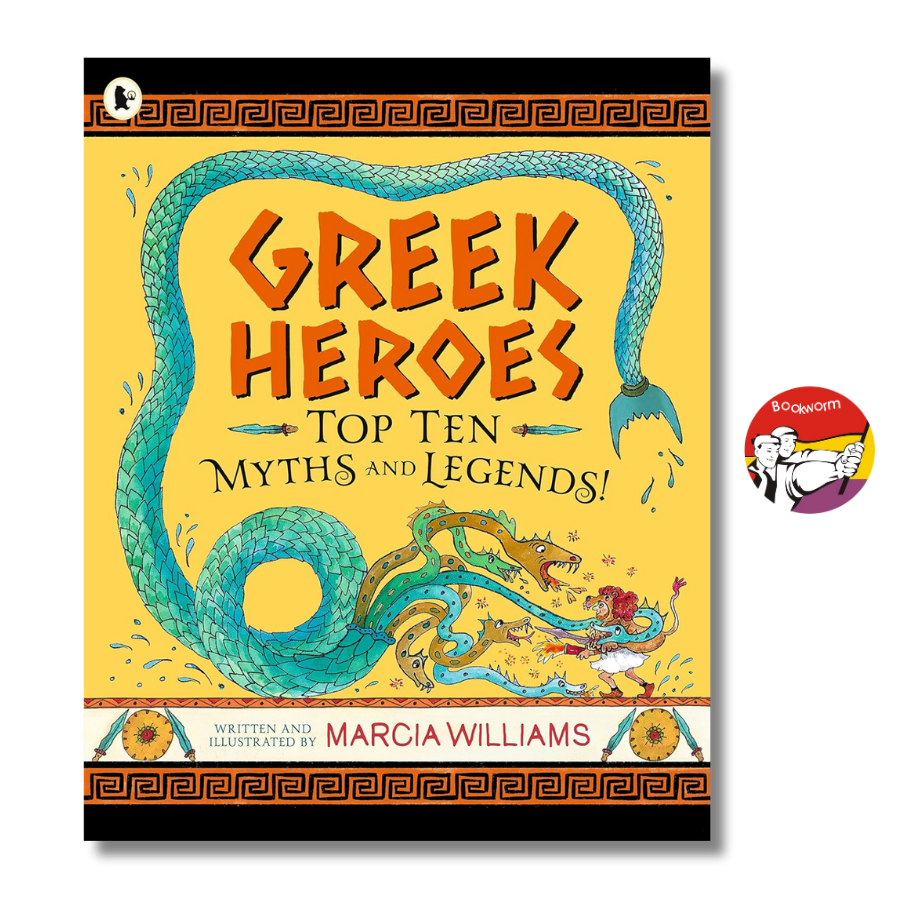 Sách - Greek Heroes: Top Ten Myths and Legends by Marcia Williams | English Children History Book