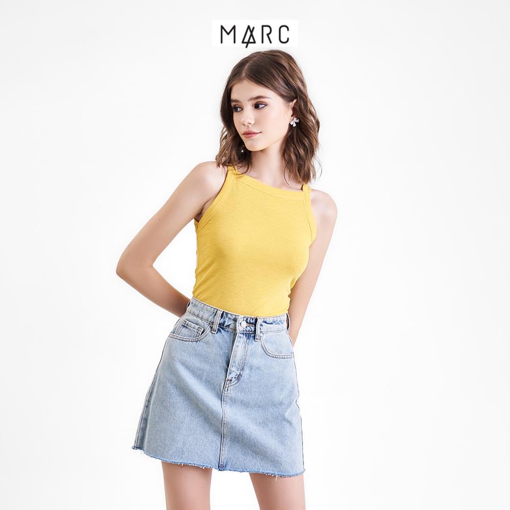 Áo thun 2 dây nữ MARC FASHION kiểu cổ yếm FAVH100122