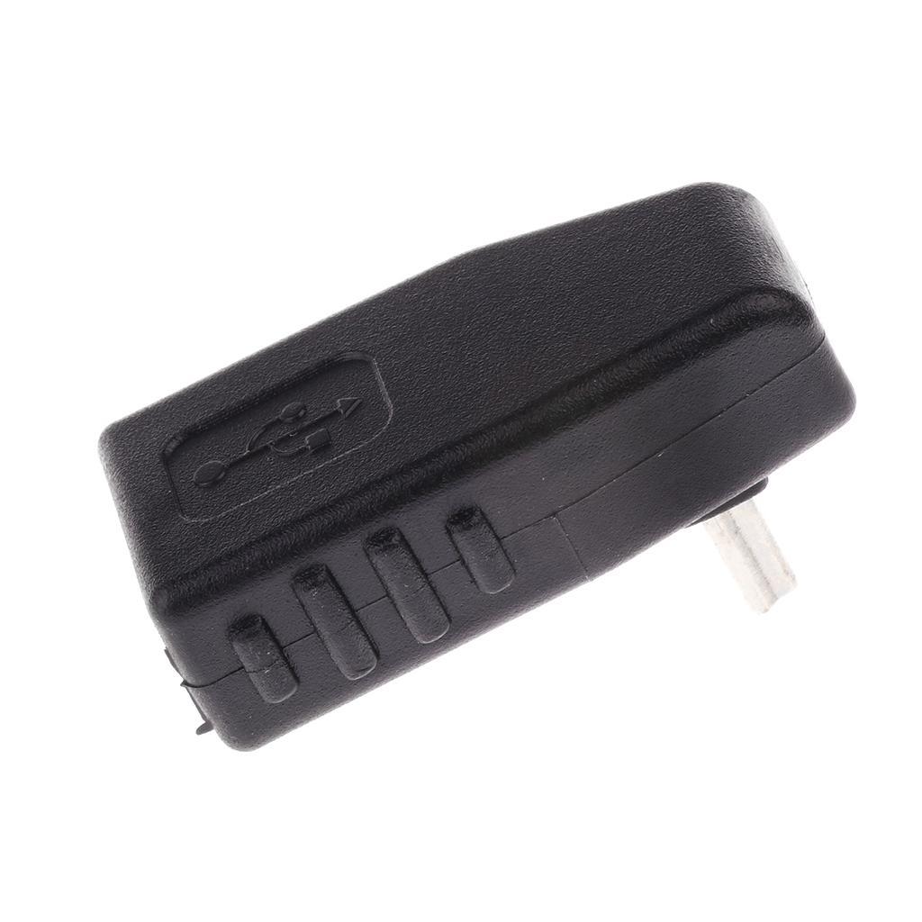 3 Pieces Mini USB Male to Female OTG Up/ Down/ Right Angle Adapter Connector