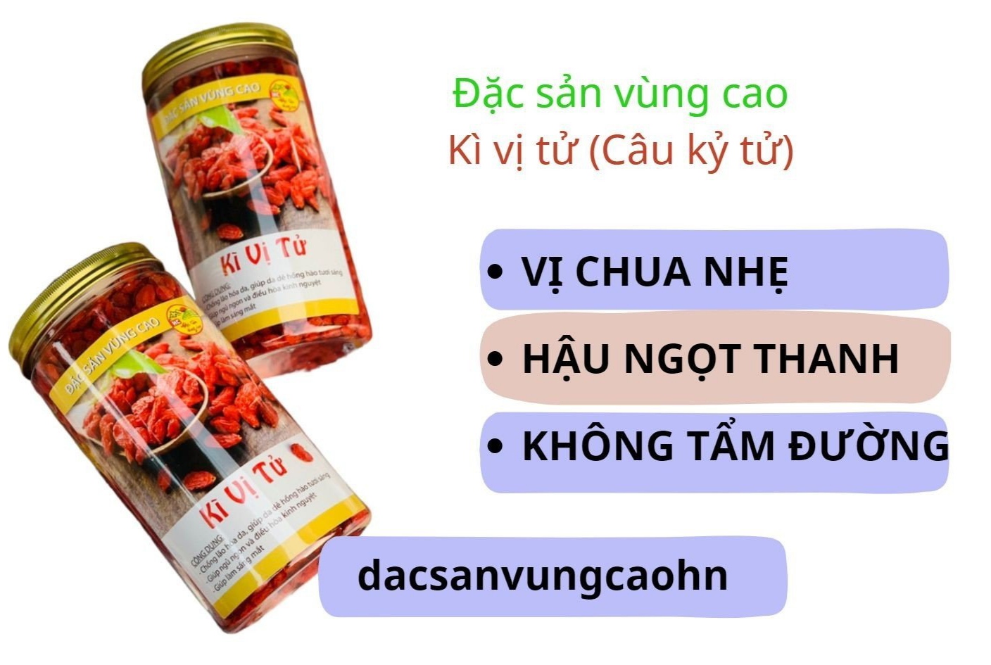 Kỷ tử đỏ, hộp 500gr