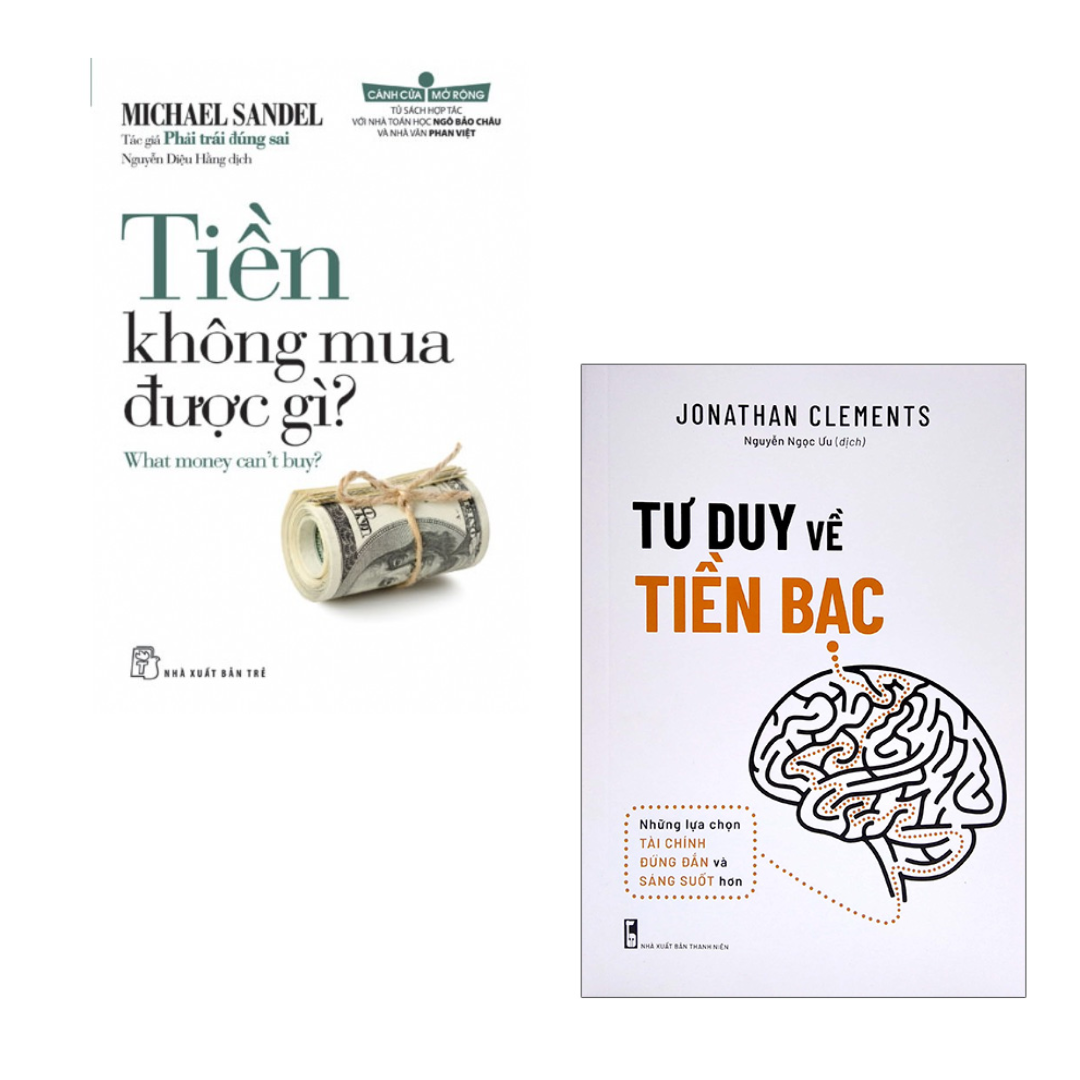 Combo 2 Cuốn Sách Hay: Tiền Không Mua Được Gì+Tư Duy Về Tiền Bạc - Những Lựa Chọn Tài Chính Đúng Đắn Và Sáng Suốt Hơn