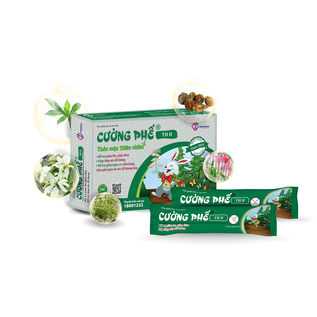 CAO LỎNG TRỊ HO CƯỜNG PHẾ THẾ HỆ II – GIẢI PHÁP CHO BÉ VIÊM HÔ HẤP, MIỄN DỊCH – TIÊU HÓA KÉM, THẤP CÒI – NHẸ CÂN