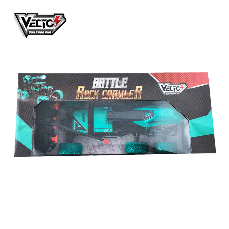 Đồ Chơi VECTO Xe Rock Crawler Chiến Đấu Điều Khiển Từ Xa (Xanh) VT955180/GR